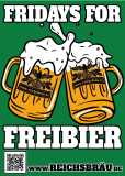 Fridays for Freibier - Aufkleber Paket 10 Stück