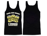 Muskelshirt/Tank Top - Karl hat Recht - 3 Dosen reichen nicht - Reichsbräu